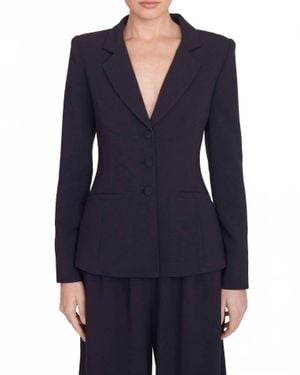 STAUD Carson Blazer - Blue