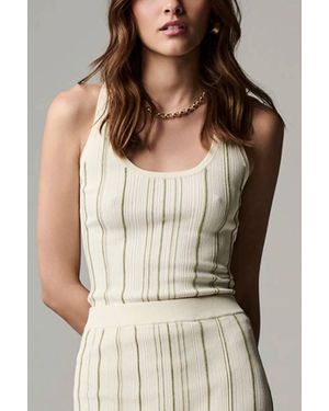 Hevron Striped Tank Top - Multicolor