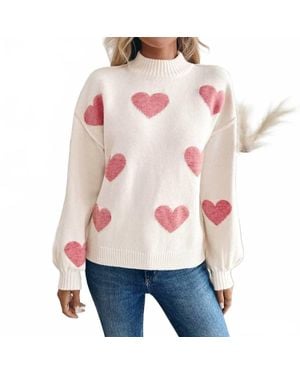 Lovesoft Valentine's Day Sweater - Pink