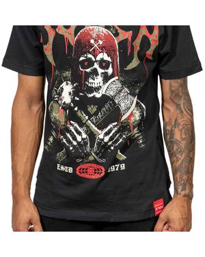 JUREN Death Before Dishonor Distressed Tee - Black