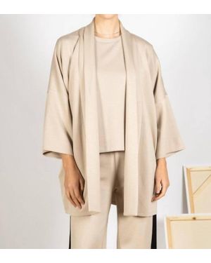 Before You Collection See Me Now Oversized Cardigan - Natural