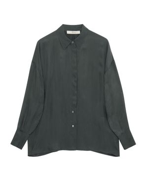 Tela Simbolo Cupro Shirt - Green