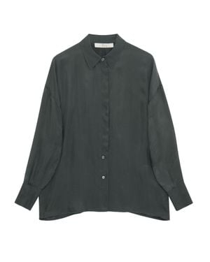 Tela Simbolo Cupro Shirt - Green