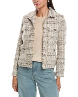 Nanette Lepore Tweed Jacket - Blue