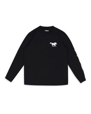 Rhude Bowl L/S T-Shirt - Blue