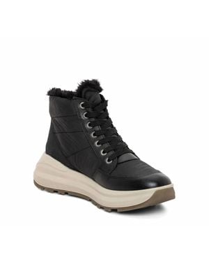 Ara Madrona Sneaker Boots - Black