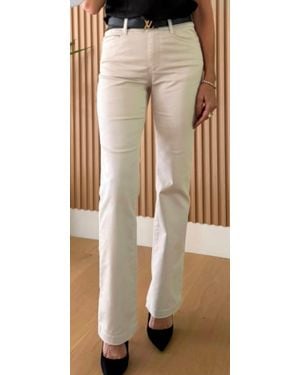 Bevy Flog Novel Flared Pant - Natural