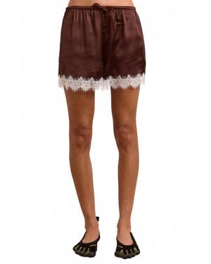 Damson Madder Charis Shorts - Brown