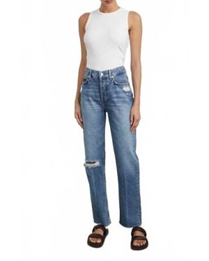 Rails Topanga High Rise Straight Jeans - Blue
