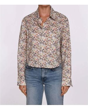 CISSA Belle Easy-Fit Shirt - Blue