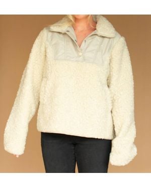 Crescent Harley Sherpa Jacket - Natural
