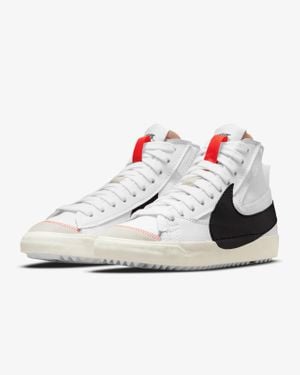 Nike Blazer Mid '77 Jumbo Dd3111-100 Sneakers Leather Lace Up - Metallic