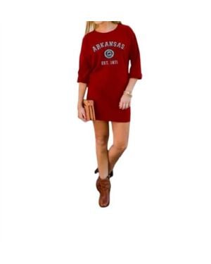 Gameday Couture College Of Arkansas Perfect To A Tee - Red