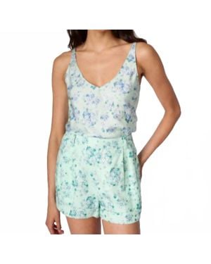 Cami NYC Rory Floral Hammered Cami - Blue