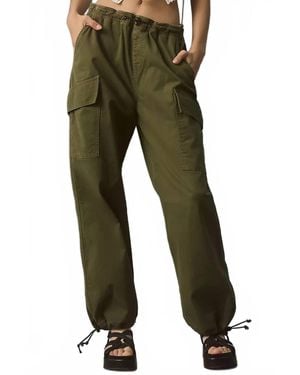 ASKK NY Parachute Cargo Pants - Green