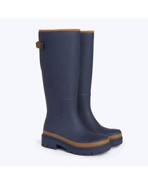 Merry People Fergie Tall Rain Boot - Blue