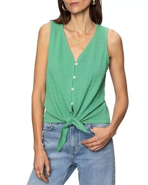 Sanctuary Vacation Tank Top - Green