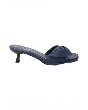 Matisse Pompano Bow Heel Sandal - Blue