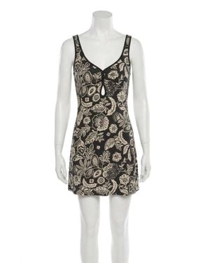 Z Supply Hallie Luz Floral Mini Dress - White