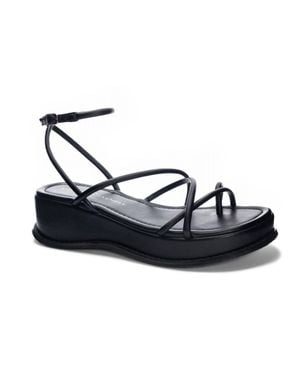 Chinese Laundry Clairo Open Toe Sandal - Blue