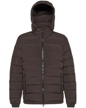 Geox Spherica Padded Down Jacket - Brown