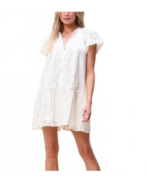 Cleobella Lydia Mini Dress - White