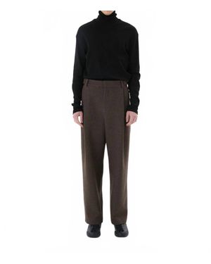 Shop Amomento Wool Martin Pants - Black