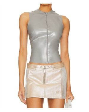 Miaou Aisha Top - Gray