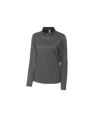 Clique Spin Eco Performance Half Zip Pullover - Black