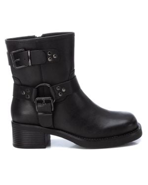 Xti Biker Booties By - Black