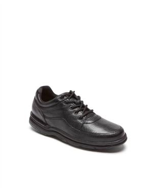 Rockport World Tour Classic Lace-Up Shoes - Black