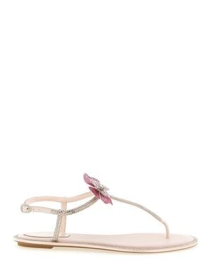 Rene Caovilla 'Fairy' Sandals - Natural