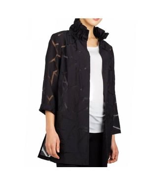Berek Octagon Burnout Jacket - Black