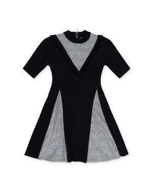 【関税&送料込】Palm Angels Black Viscose Blend Mini Dress Palm Angels Short dress Black 2US - Dresses & Skirts - Free
