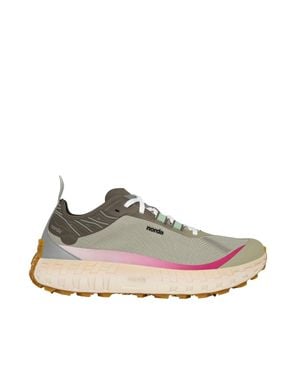 Norda Ultra-Distance Sneakers With Seamless Dyneema Upper And Vibram Outsole - Gray