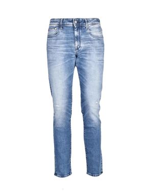CYCLE Touch Stretch Skinny Jeans With Faded Wash - Blue