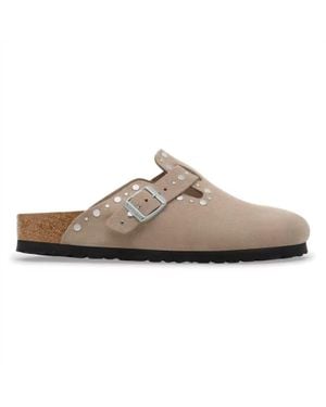 Birkenstock Boston Rivets Clogs - Brown