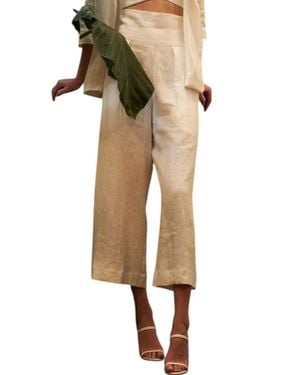 JBQ Andrea Culotte Pants - Natural