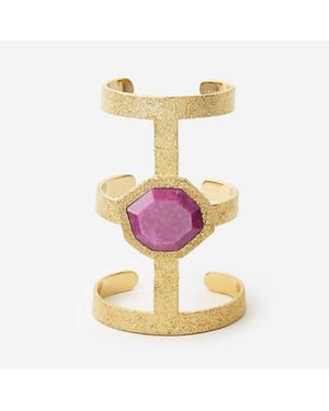 Avenue Chic Goddess Power Cuff - Yellow