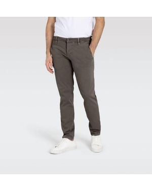 Mac Jeans Flex Ultimate Driver Slim Fit Chino Pants - Gray