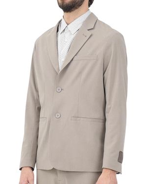 ARMANI EXCHANGE Rounded Blazer - Gray