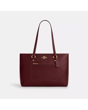 COACH Station Tote Bag - Red