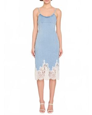 Amanda Uprichard Kenzie Dress - Blue