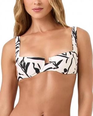 LSPACE Mako Bikini Top - Black