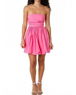 Olivaceous Alba Mini Dress - Pink