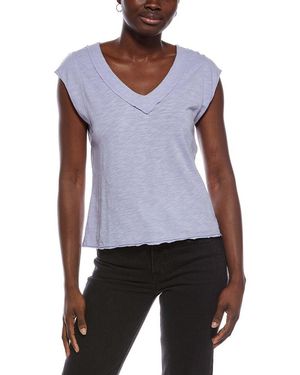 XCVI Neela V-Neck Top - Purple
