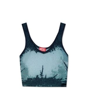 DIESEL Short Top 'M-Deidrina' - Blue