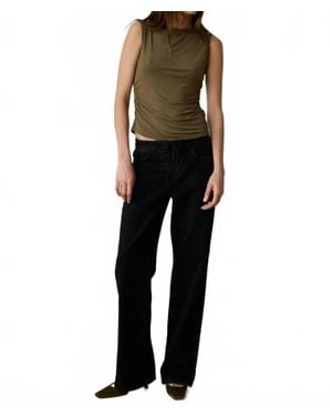 TT Studios Mikey Relaxed Straight-Leg Jean - Black