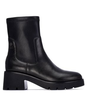 Xti Stretchy Chelsea Booties By - Black