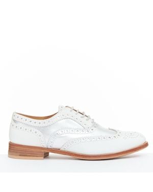 Church's Burwood Matte Wingtip Brogues - White